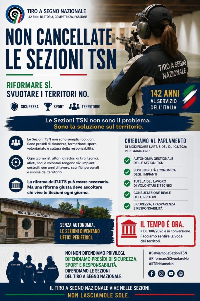 TIRO A SEGNO NAZIONALE COMUNICAZIONE